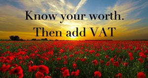 know your worth then add vat, the midult, midult mantra