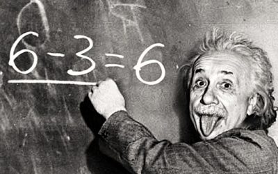 einstein, scientist, maths, numbers, blackboard
