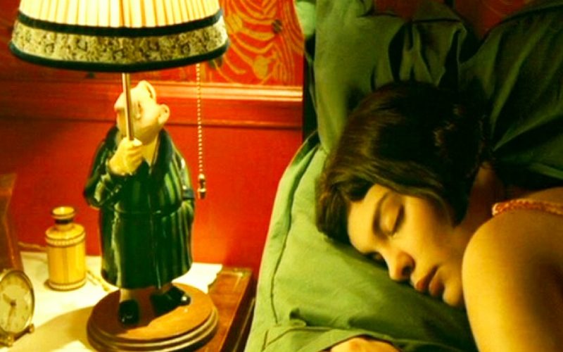 amelie, bedside table, bedroom, detail, cupboards, objects, contents