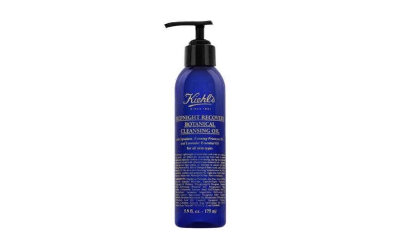 kiehl's, midnight recovery, cleansing oil, botanicals, beauty school dropout, cleansing oil, midult beauty