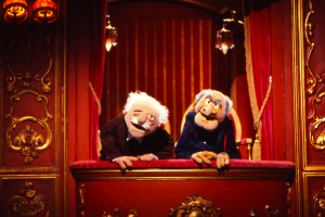muppets, statler, waldorf, theatre, west end, musical, acting