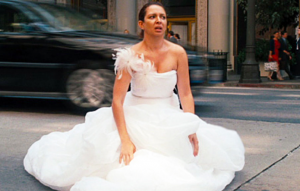 bridesmaids, maya rudolph, wedding dress, poo, low, midult low, new low, low point