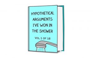 hypothetical arguments, book, volume, books we could write