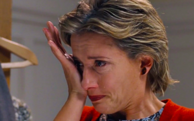 emma thompson, love actually, breakdown, crying, tears